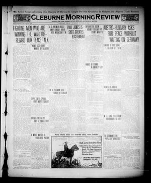 Cleburne Morning Review (Cleburne, Tex.), Ed. 1 Tuesday, October 29, 1918