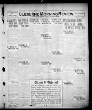 Primary view of object titled 'Cleburne Morning Review (Cleburne, Tex.), Ed. 1 Friday, December 6, 1918'.