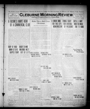 Cleburne Morning Review (Cleburne, Tex.), Ed. 1 Friday, December 13, 1918