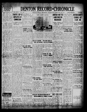 Denton Record-Chronicle (Denton, Tex.), Vol. 26, No. 166, Ed. 1 Thursday, February 24, 1927
