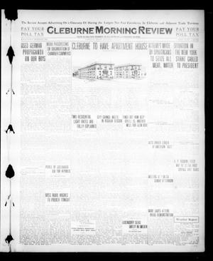 Primary view of object titled 'Cleburne Morning Review (Cleburne, Tex.), Ed. 1 Saturday, January 11, 1919'.