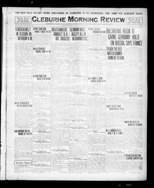 Cleburne Morning Review (Cleburne, Tex.), Ed. 1 Sunday, March 9, 1919
