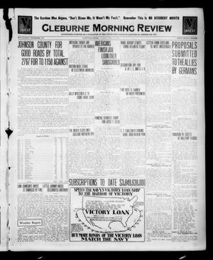 Cleburne Morning Review (Cleburne, Tex.), Ed. 1 Sunday, May 11, 1919