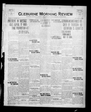 Primary view of object titled 'Cleburne Morning Review (Cleburne, Tex.), Ed. 1 Wednesday, May 21, 1919'.