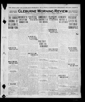 Cleburne Morning Review (Cleburne, Tex.), Ed. 1 Wednesday, September 10, 1919