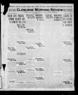 Cleburne Morning Review (Cleburne, Tex.), Ed. 1 Tuesday, October 14, 1919