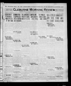 Primary view of object titled 'Cleburne Morning Review (Cleburne, Tex.), Ed. 1 Tuesday, October 21, 1919'.