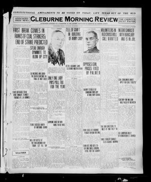 Cleburne Morning Review (Cleburne, Tex.), Ed. 1 Tuesday, November 4, 1919