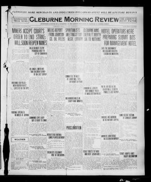 Cleburne Morning Review (Cleburne, Tex.), Ed. 1 Sunday, November 9, 1919
