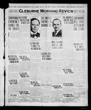 Cleburne Morning Review (Cleburne, Tex.), Ed. 1 Wednesday, November 19, 1919