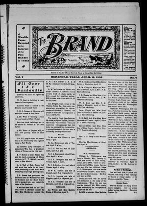 The Brand (Hereford, Tex.), Vol. 2, No. 9, Ed. 1 Friday, April 18, 1902