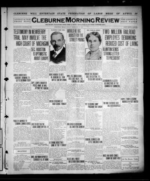 Cleburne Morning Review (Cleburne, Tex.), Ed. 1 Friday, February 13, 1920