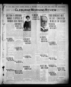 Cleburne Morning Review (Cleburne, Tex.), Ed. 1 Wednesday, May 26, 1920
