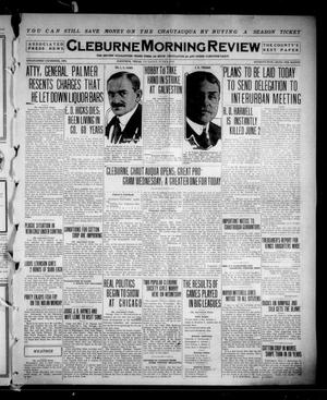 Cleburne Morning Review (Cleburne, Tex.), Ed. 1 Thursday, June 3, 1920