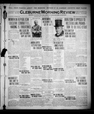 Cleburne Morning Review (Cleburne, Tex.), Ed. 1 Wednesday, June 23, 1920
