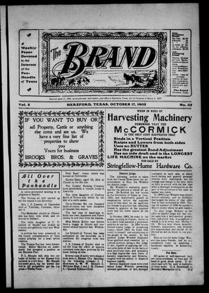 The Brand (Hereford, Tex.), Vol. 2, No. 35, Ed. 1 Friday, October 17, 1902