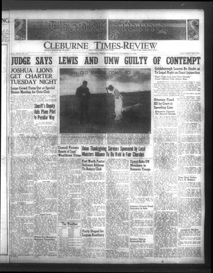 Cleburne Times-Review (Cleburne, Tex.), Vol. 42, No. 14, Ed. 1 Wednesday, November 27, 1946