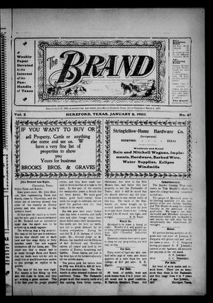 The Brand (Hereford, Tex.), Vol. 2, No. 47, Ed. 1 Friday, January 9, 1903