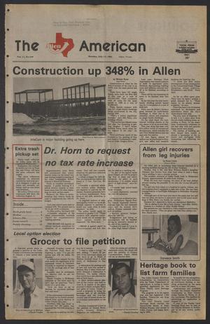 The Allen American (Allen, Tex.), Vol. 11, No. 100, Ed. 1 Monday, July 13, 1981