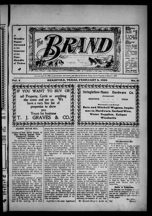 The Brand (Hereford, Tex.), Vol. 2, No. 51, Ed. 1 Friday, February 6, 1903