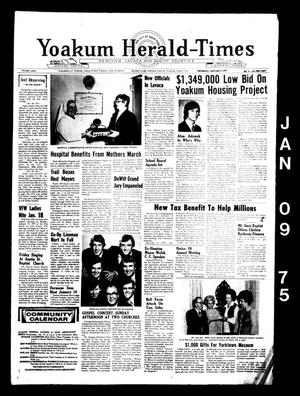 Yoakum Herald-Times (Yoakum, Tex.), Vol. 74, No. 3, Ed. 1 Thursday, January 9, 1975