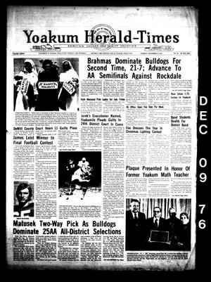 Yoakum Herald-Times (Yoakum, Tex.), Vol. 84, No. 96, Ed. 1 Tuesday, December 7, 1976
