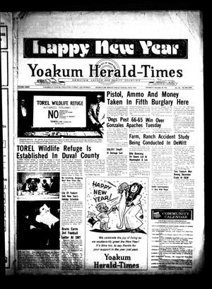 Yoakum Herald-Times (Yoakum, Tex.), Vol. 84, No. 103, Ed. 1 Thursday, December 30, 1976