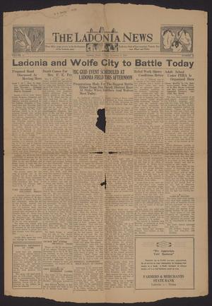 Primary view of object titled 'The Ladonia News (Ladonia, Tex.), Vol. 54, No. 32, Ed. 1 Friday, November 9, 1934'.