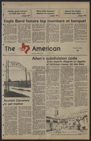 Primary view of object titled 'The Allen American (Allen, Tex.), Vol. 10, No. 79, Ed. 1 Thursday, April 24, 1980'.