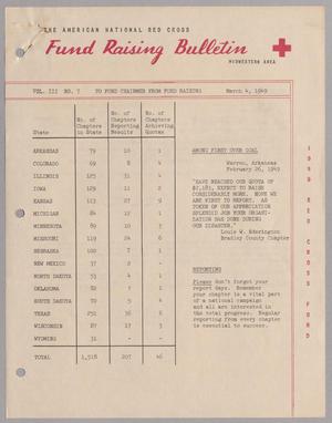 Fund Raising Bulletin, Volume 3, Number 7, March 4, 1949