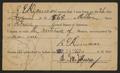 Thumbnail image of item number 2 in: '[Visa for R. E. Denison to Visit Mexico]'.