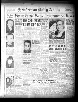 Henderson Daily News (Henderson, Tex.), Vol. 9, No. 276, Ed. 1 Monday, February 5, 1940