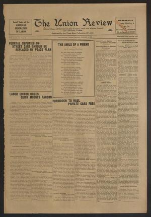 The Union Review (Galveston, Tex.), Vol. 11, No. 12, Ed. 1 Friday, August 2, 1929