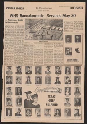 Primary view of object titled 'The Wharton Spectator (Wharton, Tex.), Ed. 1 Sunday, May 23, 1971'.