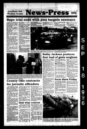 Levelland and Hockley County News-Press (Levelland, Tex.), Vol. 18, No. 50, Ed. 1 Wednesday, September 18, 1996