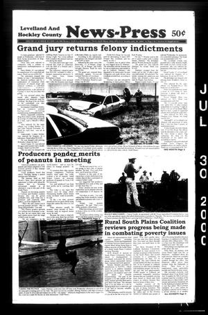 Primary view of object titled 'Levelland and Hockley County News-Press (Levelland, Tex.), Vol. 22, No. 35, Ed. 1 Sunday, July 30, 2000'.