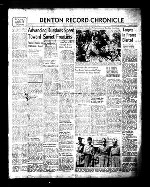 Denton Record-Chronicle (Denton, Tex.), Vol. 41, No. 120, Ed. 1 Saturday, January 1, 1944
