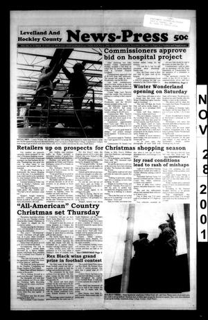 Levelland and Hockley County News-Press (Levelland, Tex.), Vol. 24, No. 70, Ed. 1 Wednesday, November 28, 2001