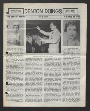 Denton Doings (Denton, Tex.), Vol. 29, Ed. 1, June 1964