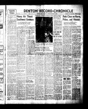 Denton Record-Chronicle (Denton, Tex.), Vol. 41, No. 172, Ed. 1 Thursday, March 2, 1944