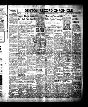 Denton Record-Chronicle (Denton, Tex.), Vol. 41, No. 191, Ed. 1 Friday, March 24, 1944