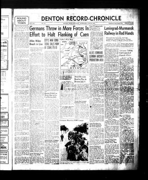 Denton Record-Chronicle (Denton, Tex.), Vol. 41, No. 274, Ed. 1 Thursday, June 29, 1944