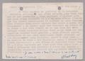 Postcard: [Postal Card from Gabriel Verley to H. Kempner Cotton Company, Septem…