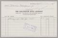 Thumbnail image of item number 1 in: '[Statement from the Galveston Auto Laundry: November, 1964]'.