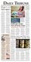 Thumbnail image of item number 1 in: 'Daily Tribune (Mount Pleasant, Tex.), Vol. 141, No. 207, Ed. 1 Wednesday, November 18, 2015'.