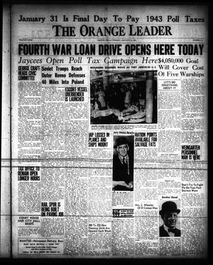 Primary view of object titled 'The Orange Leader (Orange, Tex.), Vol. 31, No. 14, Ed. 1 Tuesday, January 18, 1944'.
