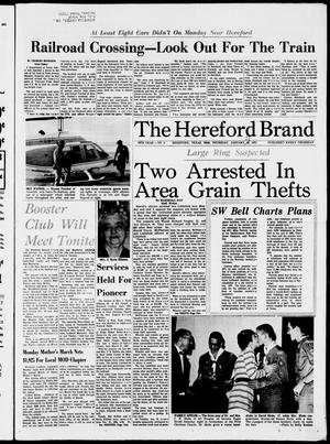 The Hereford Brand (Hereford, Tex.), Vol. 70, No. 3, Ed. 1 Thursday, January 21, 1971