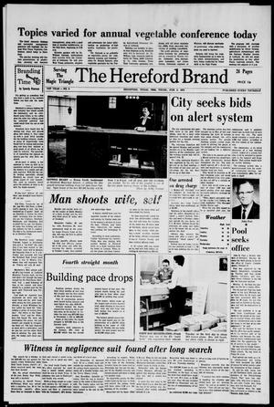 The Hereford Brand (Hereford, Tex.), Vol. 71, No. 5, Ed. 1 Thursday, February 3, 1972