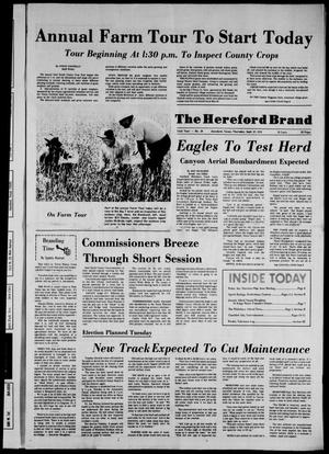 The Hereford Brand (Hereford, Tex.), Vol. 72, No. 38, Ed. 1 Thursday, September 27, 1973