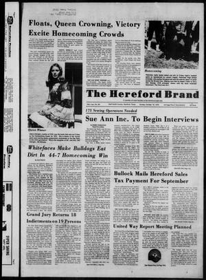 The Hereford Brand (Hereford, Tex.), Vol. 74, No. 84, Ed. 1 Sunday, October 19, 1975